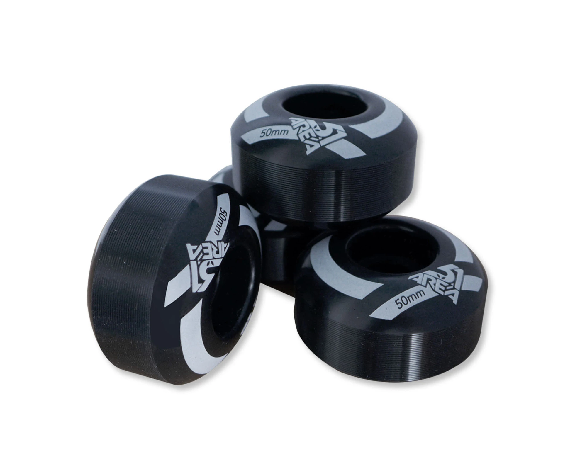 Blackhawk 50x30 mm Trickboard Skateboard wheels Set of 4 PU 98A 70% Rebound