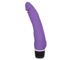 Seven Creations Silicone Classic Vibrator - Purple