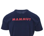 Mammut Men's Logo Tee / T-Shirt / Tshirt - Peacoat