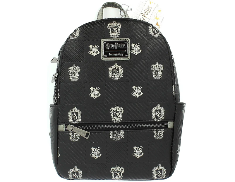 Loungefly Harry Potter Hogwarts Crests Mini Backpack