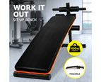 Sit Up Weight Bench 01 Press Fitness Weights Equipment Adjustable Home Gym