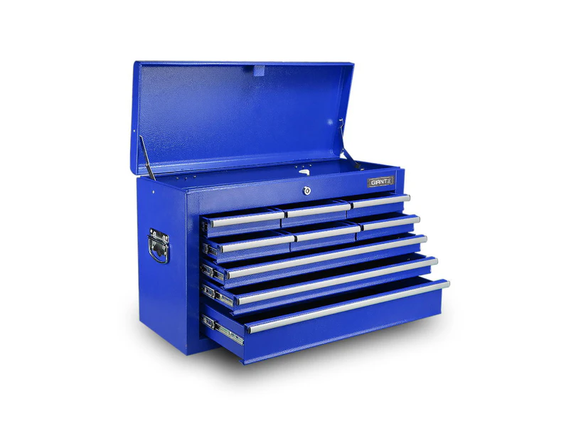 Giantz Toolbox 9 Drawer Mechanic Storage Chest Box - Blue