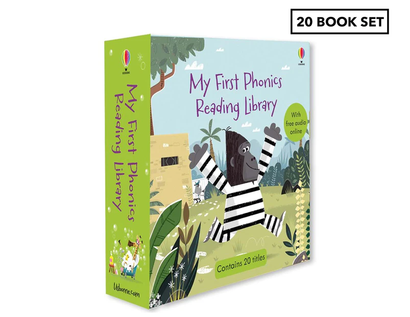 My First Phonics Reading Library 20-Book Set