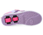 Heelys Girls' Bolt Plus X2 Lighted Skate Shoes - Pink/Lilac/Hearts