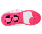 Heelys Girls' Dual Up X2 Skate Shoes - White/Pink/Multi
