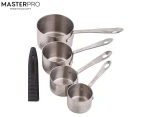 MasterPro Professional Stainless Steel Measuring Cups w/ Leveller