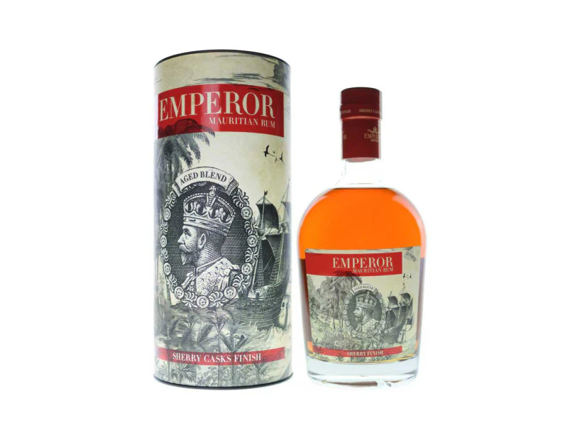Emperor Sherry Cask Finish Mauritian Rum 700mL @ 40% abv