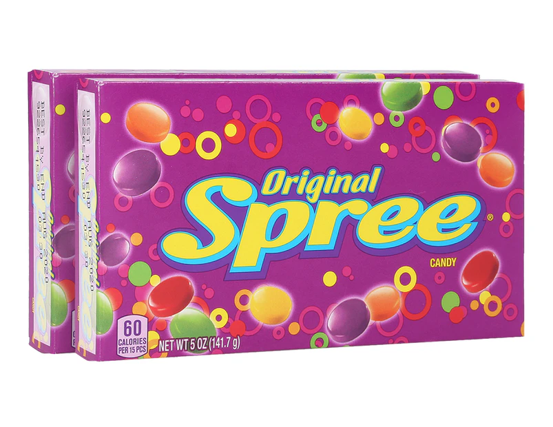 2 x Wonka Original Spree Box 141.7g