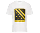 Calvin Klein Jeans Men's Big Badge Tee / T-Shirt / Tshirt - Bright White