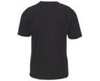 Calvin Klein Jeans Men's Institutional Curved Logo Varsity Tee / T-Shirt / Tshirt - Black