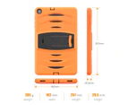 WIWU Shock Wave Kickstand Case Anti-Fall Protection For Samsung Tab A 10.1 T510/T515(2019)-Orange