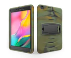 WIWU Shock Wave Kickstand Case Anti-Fall Protection For Samsung Tab A 8inch T290/T295(2019)-Camouflage