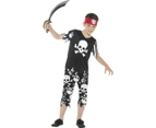 Child Rotten Pirate Boys Costume