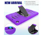 WIWU Shock Wave Kickstand Case Anti-Fall Protection For Samsung Tab A 10.1 T510/T515(2019)-Purple