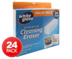White Glove Micro Abrasion Cleaning Eraser 24pk