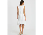 Tussah Women's Gisele Midi Dress - White