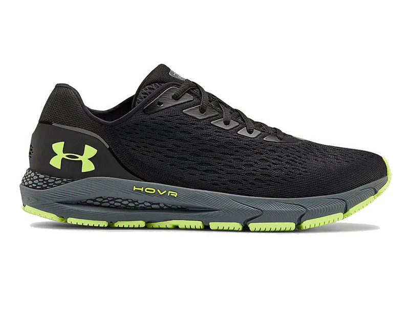 Under Armour Men's HOVR Sonic 3 Running Shoes - Black/Green