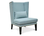 Mercer Lounge Wingback Chair - Teal