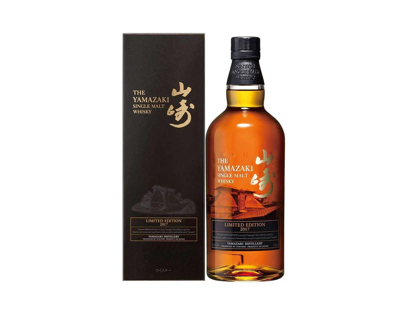 Yamazaki 2017 Limited Edition Single Malt Japanese Whisky 700ml @ 43% abv