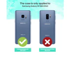 For Samsung Galaxy S9 Case, Armour Tough Protective Cover, Black