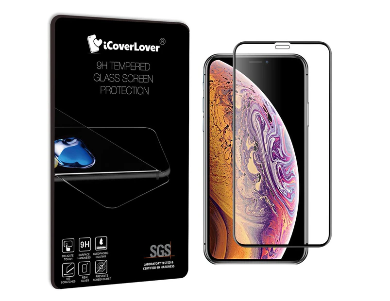 For iPhone 11 & XR Full Screen 3D 9H Tempered Glass Screen Protector,iCoverLover