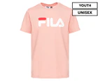 Fila Youth Classic Crew Neck Tee / T-Shirt / Tshirt - Mellow Rose