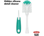 OXO Tot Bottle Brush w/ Detail Cleaner & Stand - Teal