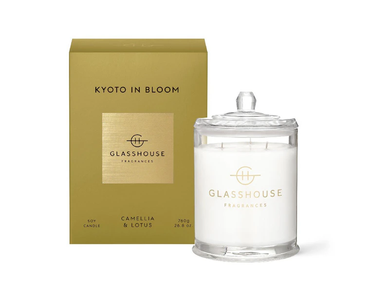 Glasshouse Fragrance - 760g candle - Kyoto In Bloom