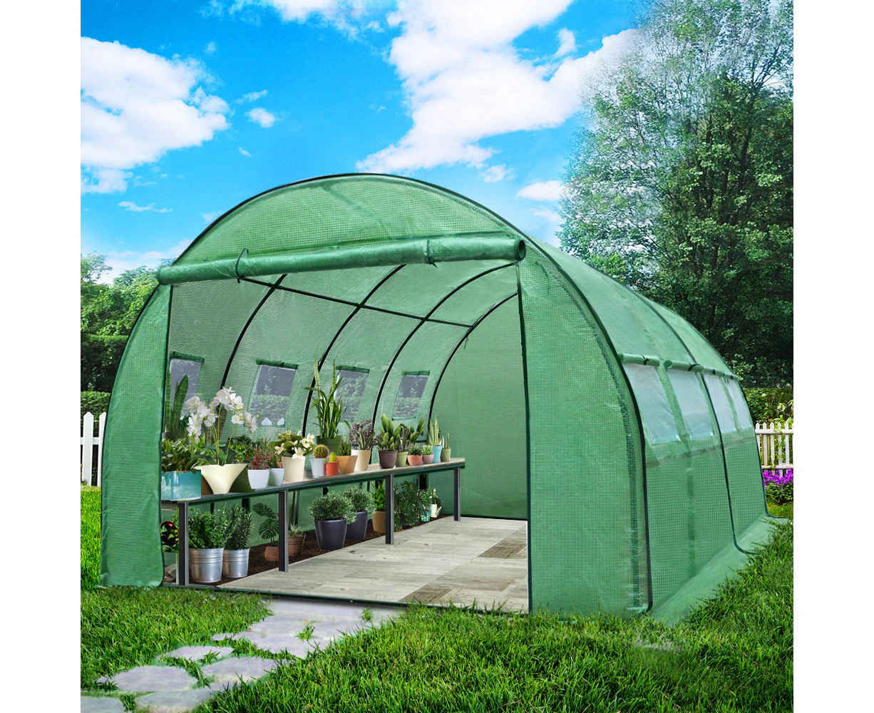 Greenfingers Greenhouse 4X3X2M Garden Shed Green House Polycarbonate Storage