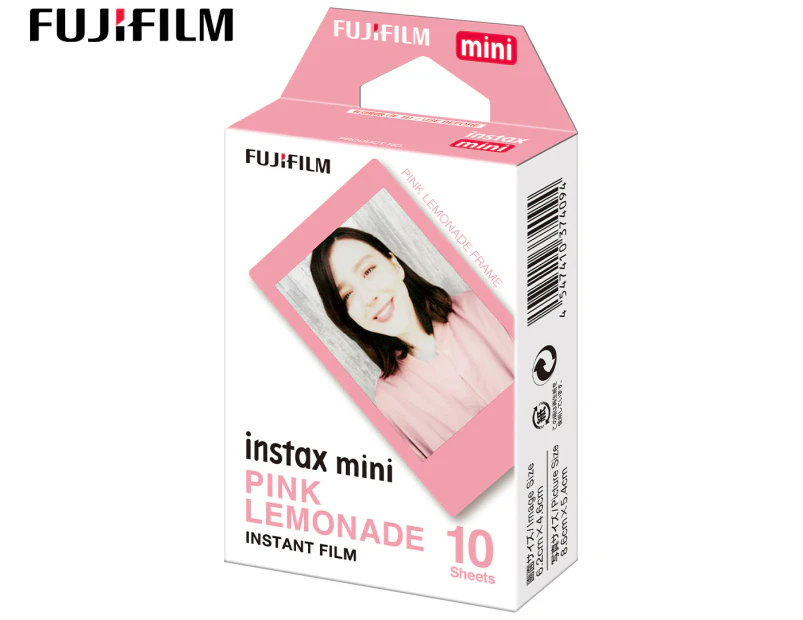 Fujifilm Instax Mini Film Pink Lemonade 10-Pack