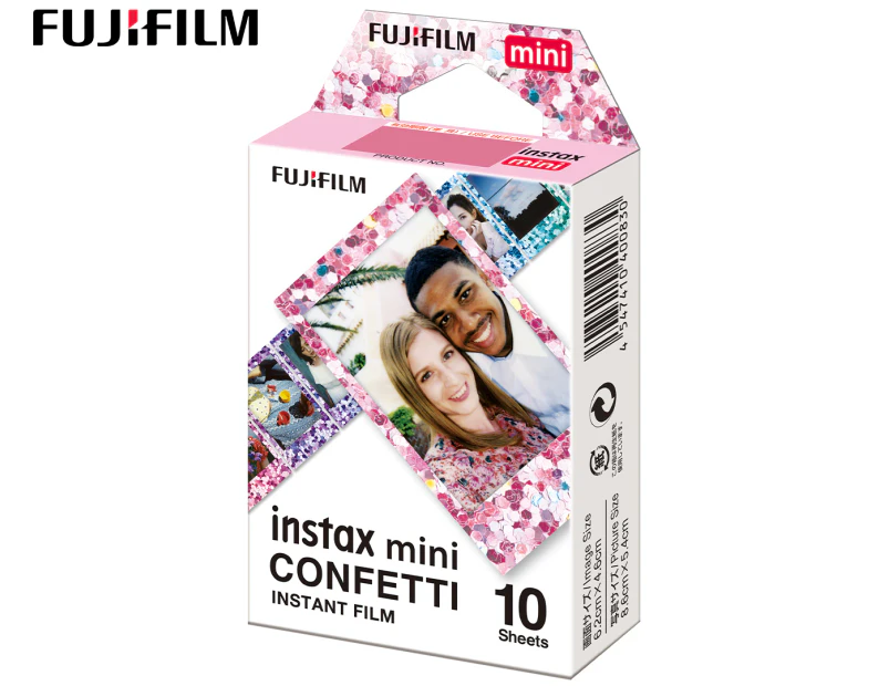 Fujifilm Instax Mini Film Confetti 10-Pack
