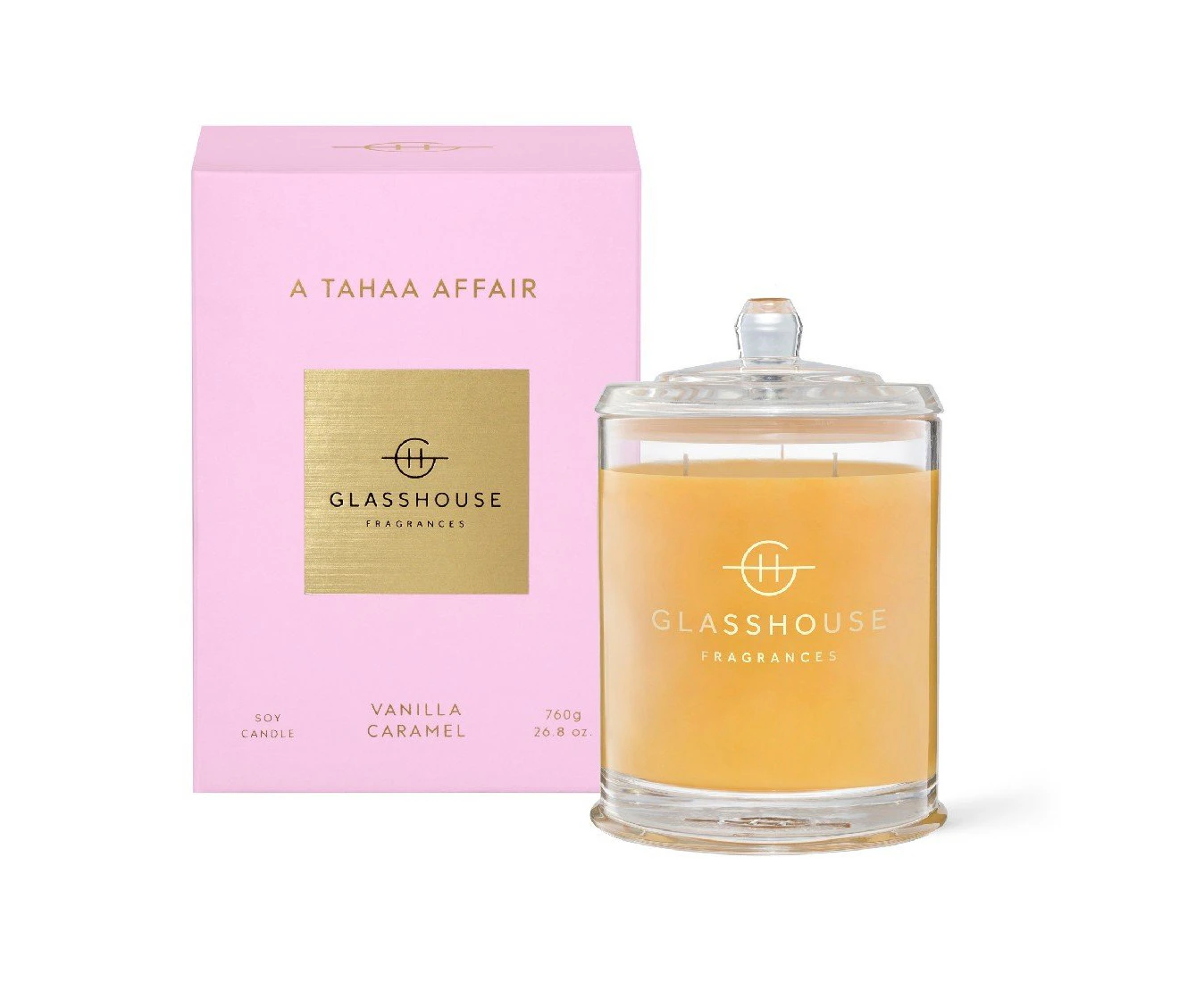 Glasshouse A Tahaa Affair Candle  26.8oz/760g New With Box