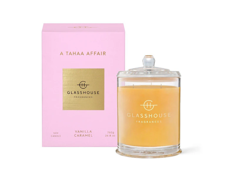 Glasshouse A Tahaa Affair Candle  26.8oz/760g New With Box