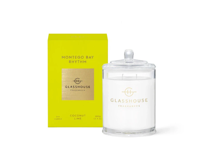 Glasshouse Fragrance - 380g Candle - Montego Bay rhythm