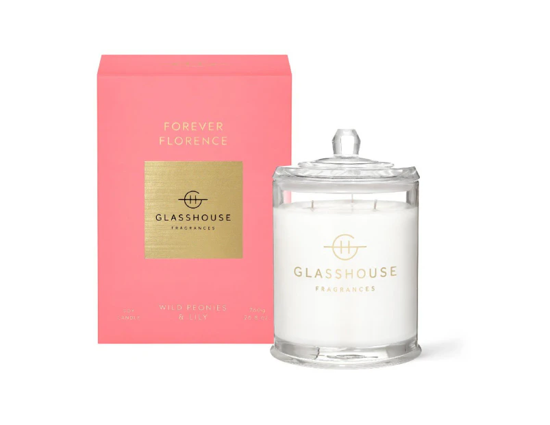 Glasshouse Forever Florence Candle  26.8oz/760g New With Box