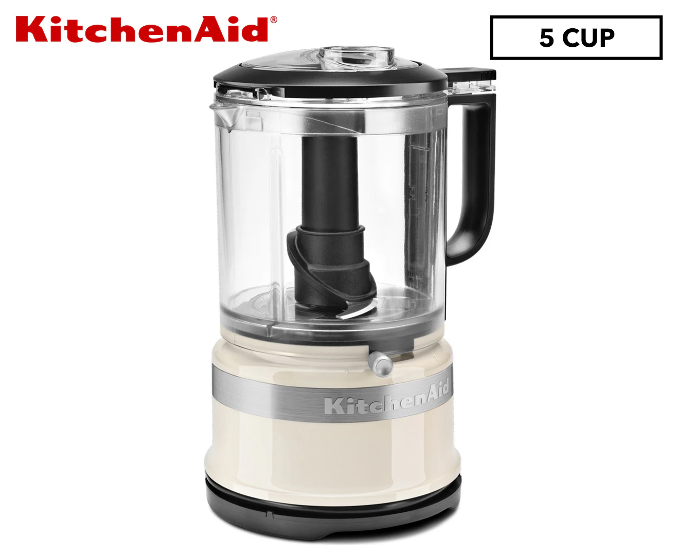 KitchenAid 5 Cup Food Chopper w/ Whisk - Almond Cream