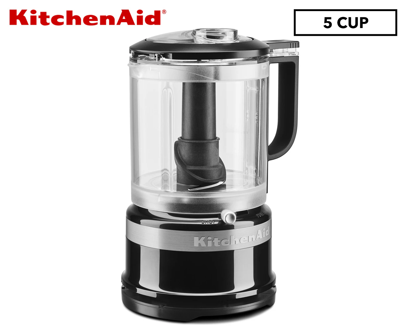 KitchenAid Food Chopper with Whisk  22X17X14cm     - Onyx Black