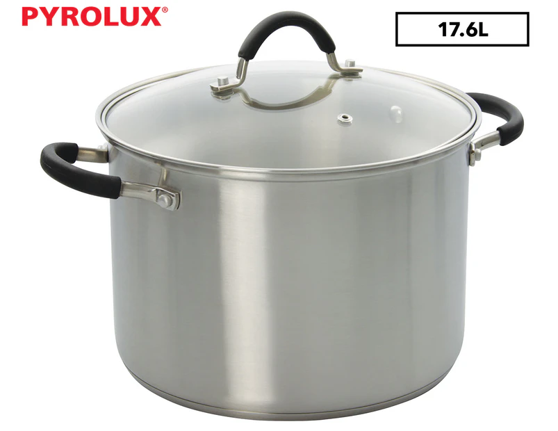 Pyrolux 30cm/17.6L Stainless Steel Stockpot