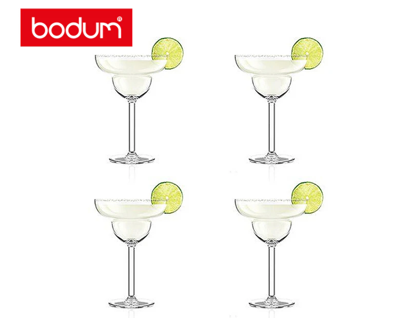 Set of 4 Bodum 250mL Oktett Outdoor Margarita Glasses