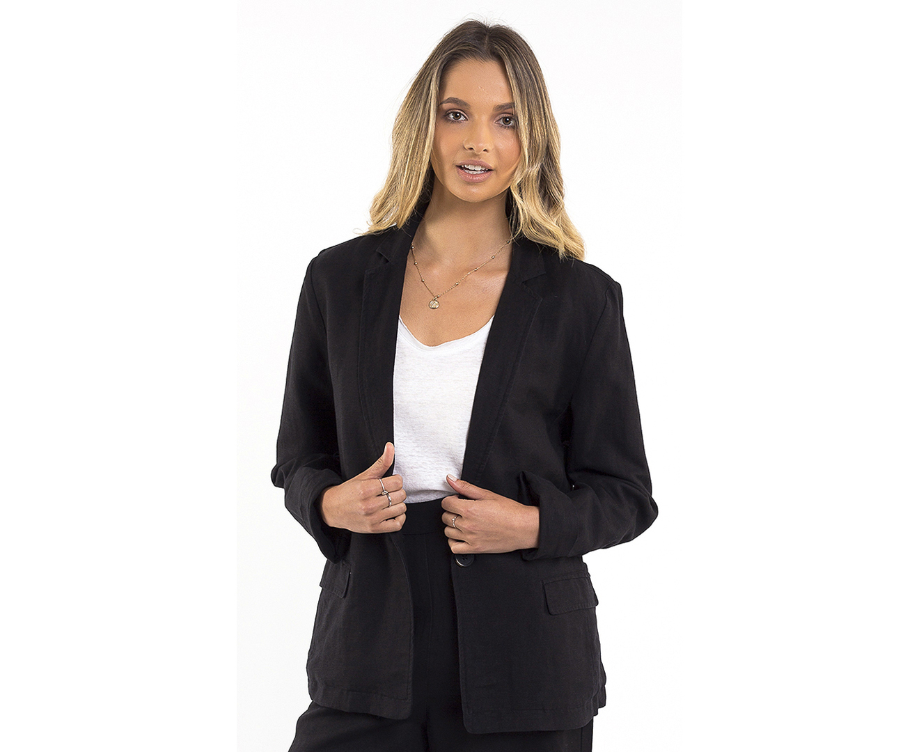 All About Eve Women S Brazen Blazer Black Catch Co Nz