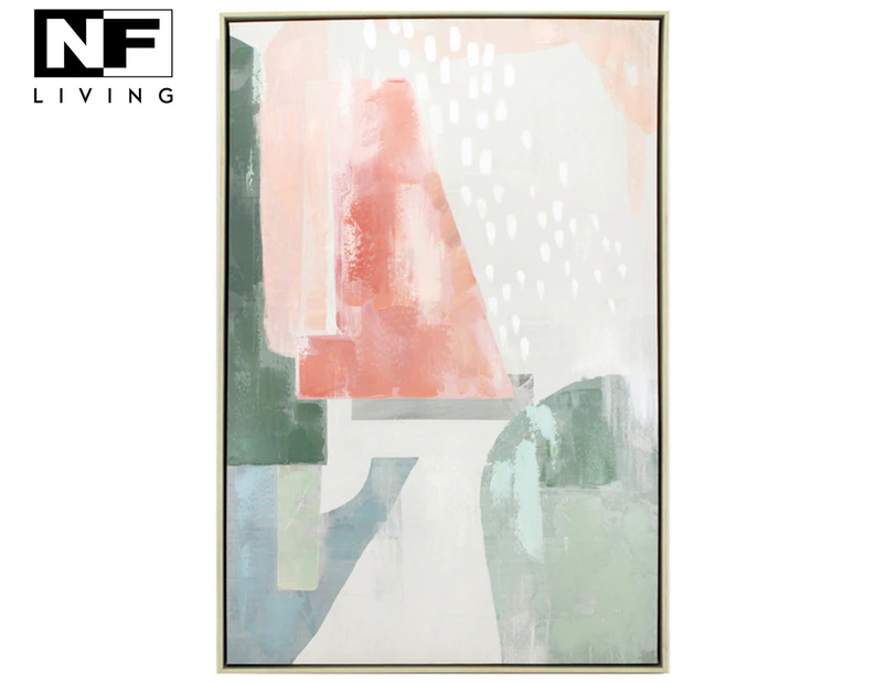 NF Living 63x93cm Pastel Abstract Painting Wall Art