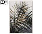 NF Living 83x123cm Serene Neutral Ferns Print Wall Art