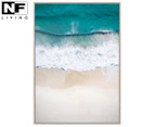 NF Living 83x123cm Calm Coastal Shores Print Wall Art