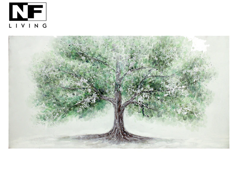 NF Living 120x60cm Tree Of Life Painting Wall Art