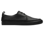 Clarks Men's Kessell Craft Shoes - Black Leather