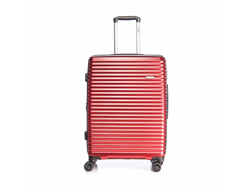Verage Vortex 77cm Large Spinner Suitcase Red