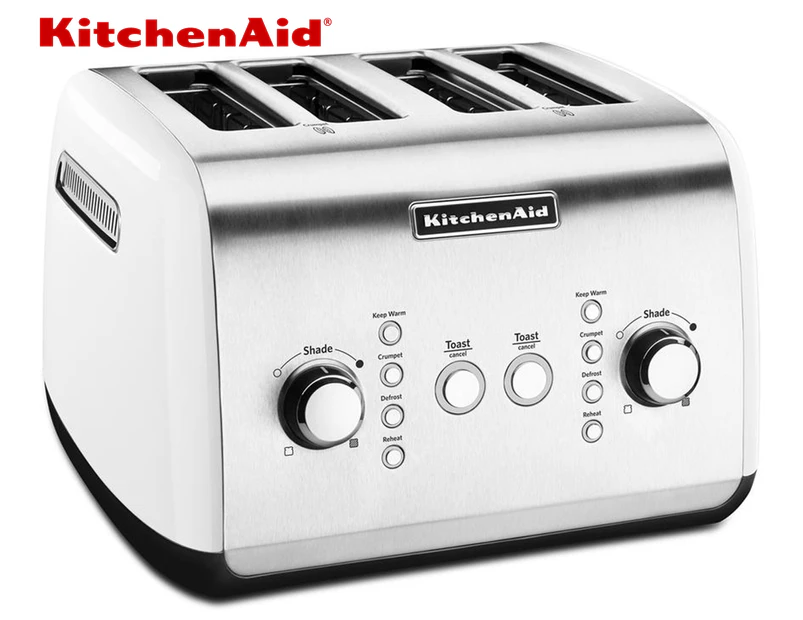 KitchenAid Classic 4 Slice Automatic Toaster - White