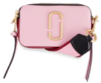 Marc Jacobs Snapshot Camera Crossbody Bag - Baby Pink/Red