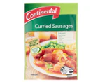 12 x Continental Recipe Base Sachet Curried Sausage 35g