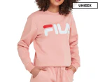 Fila Unisex Fleece Crew Sweatshirt - Mellow Rose